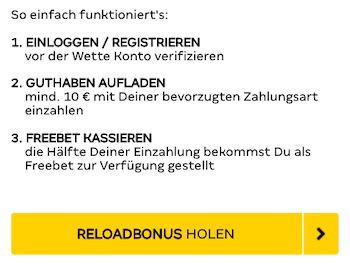 Merkur Sports Cashpoint 50% Einzahlungsbonus