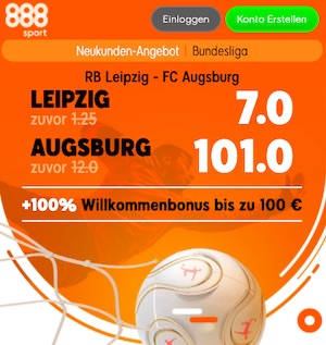 888sport Leipzig Augsburg Boost
