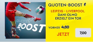 Leipzig Liverpool Olmo Boost SkyBet