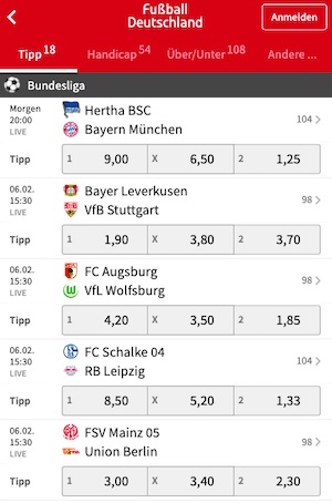 Tipico Bundesliga Deutschland Wetten