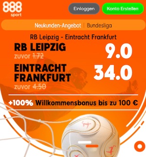 888sport Leipzig Frankfurt Boost