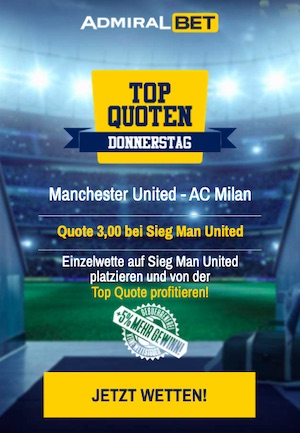 Man United Milan Admiralbet Topquote