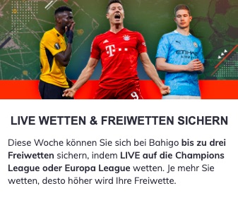 Bahigo CL EL Live Freiwetten