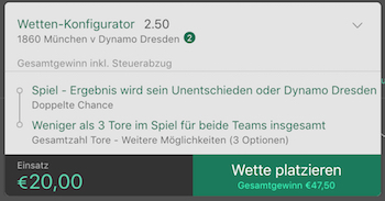bet365 dynamo tipp