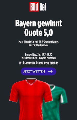 Bildbet Super Boost Bayern