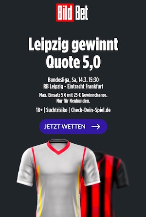 Bildbet super boost Leipzig Frankfurt