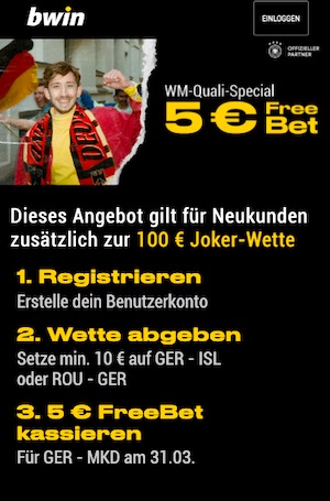 Bwin WM Quali 5 Euro
