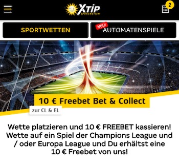 Merkur Sports Bet and Collect 10€