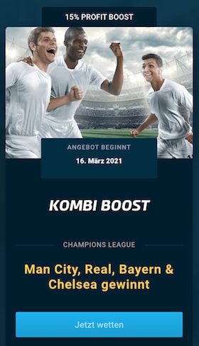 mybet kombi boost champions league