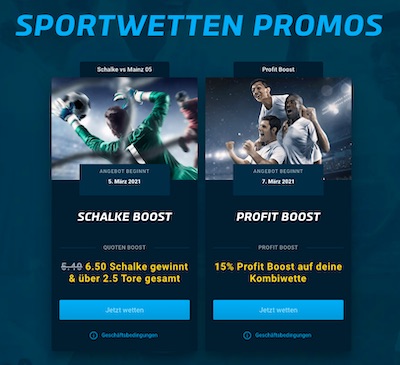 Mybet Sportwetten Promos Schalke