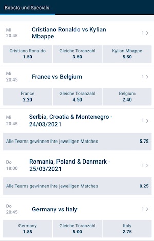 Mybet WM Quali Spezialwetten