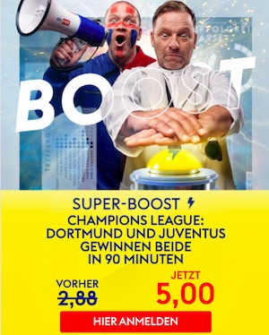 Dortmund Juve SkyBet Super Boost