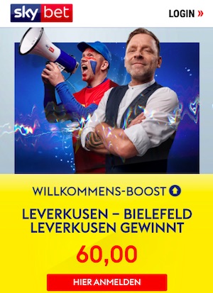 SkyBet Leverkusen Quote 60