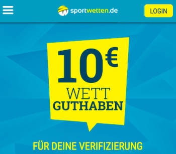 Sportwetten.de Verifizierungsbonus