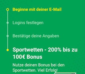 Unibet Registrieren Bonus