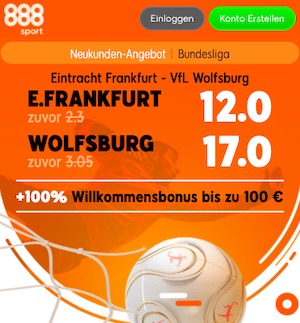Frankfurt Wolfsburg 888sport Topquoten