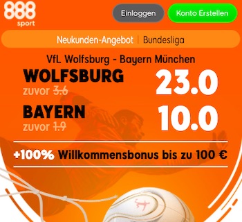 888sport Wolfsburg bayern