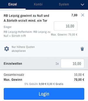 Admiralbet RB Leipzig Boost
