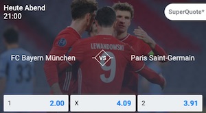 Bayern Paris Quoten Betano