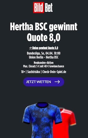 BildBet Union Hertha Super Boost