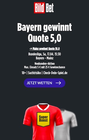 Bayern Super Boost Bildbet