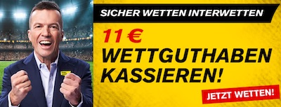 Interwetten CL Halbfinale 11 Euro