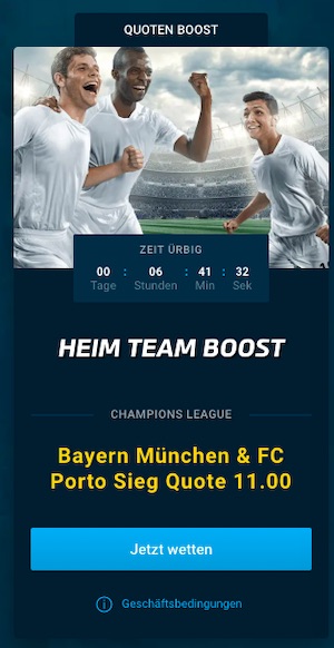 MyBet Heim Team Boost