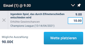 mybet champions league spezialwette