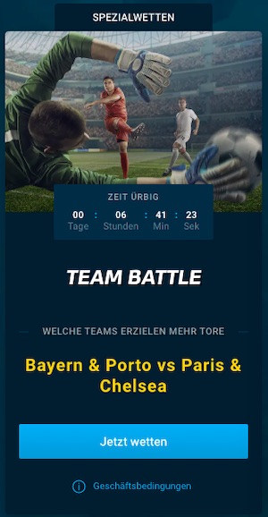 MyBet CL Team Battle