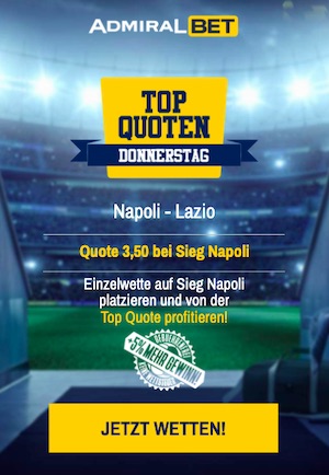 Admiralbet Napoli Lazio Topquote
