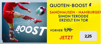 Terodde Tor Boost SkyBet