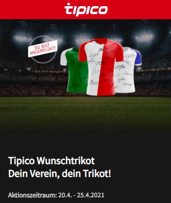 Tipico Wunschtrikot