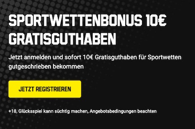 10€ Gratiswette Unibet