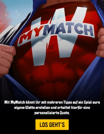 Winamax MyMatch Wette