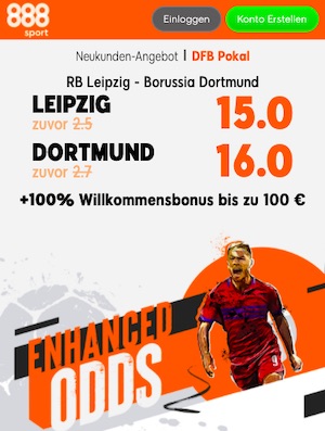 Pokal Finale Leipzig Dortmund Boost 888sport