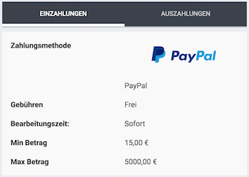 Betano Paypal Einzahlung