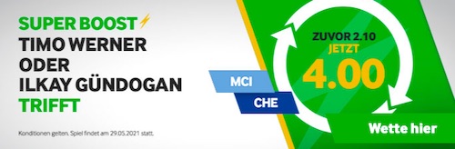 Betway Super Boost Man City Chelsea