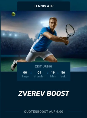 Mybet Zverev Boost