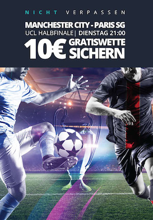 Novibet Man City PSG Gratiswette