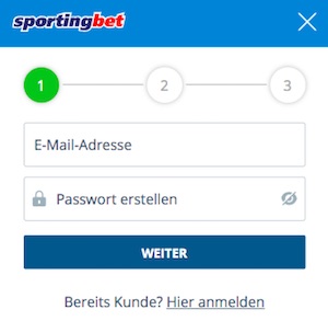 bei sportingbet registrieren