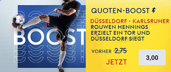 skybet duesseldorf boost