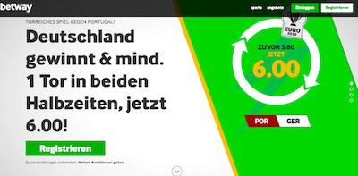 Betway Boost deutschland EM 2021