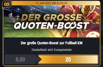 Winamax Deutschland Boost EM Sieg