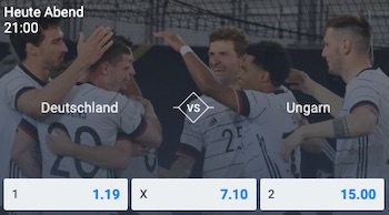 Deutschland Ungarn Quoten Betano