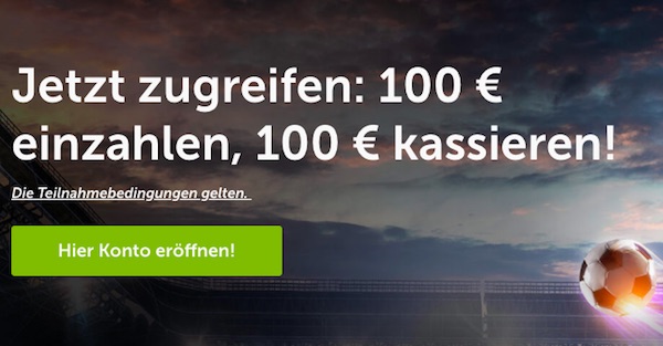 100€ ComeOn Bonus