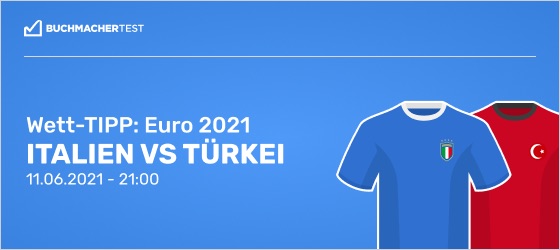 Türkei vs Italien Tipp - EM Eröffnungsspiel 2021 Quoten ...