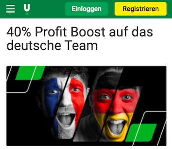 Unibet Deutschland Frankreich Boost