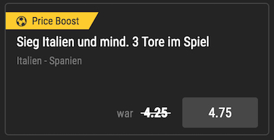 Italien Bwin Boost EM Halbfinale