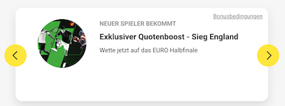 ost Sieg England 10,00