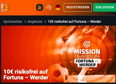 Düsseldorf Werder Risikofreie Wette Betano